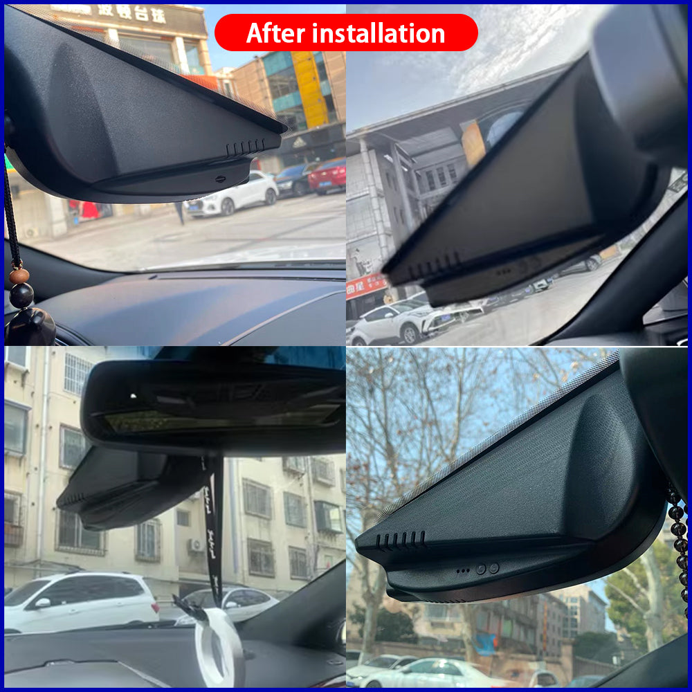 for Lincoln MKZ MKX MKC Nautilus Grand Legacy U540 HUD 4K Dash Cam Wifi Camera Video Recorder