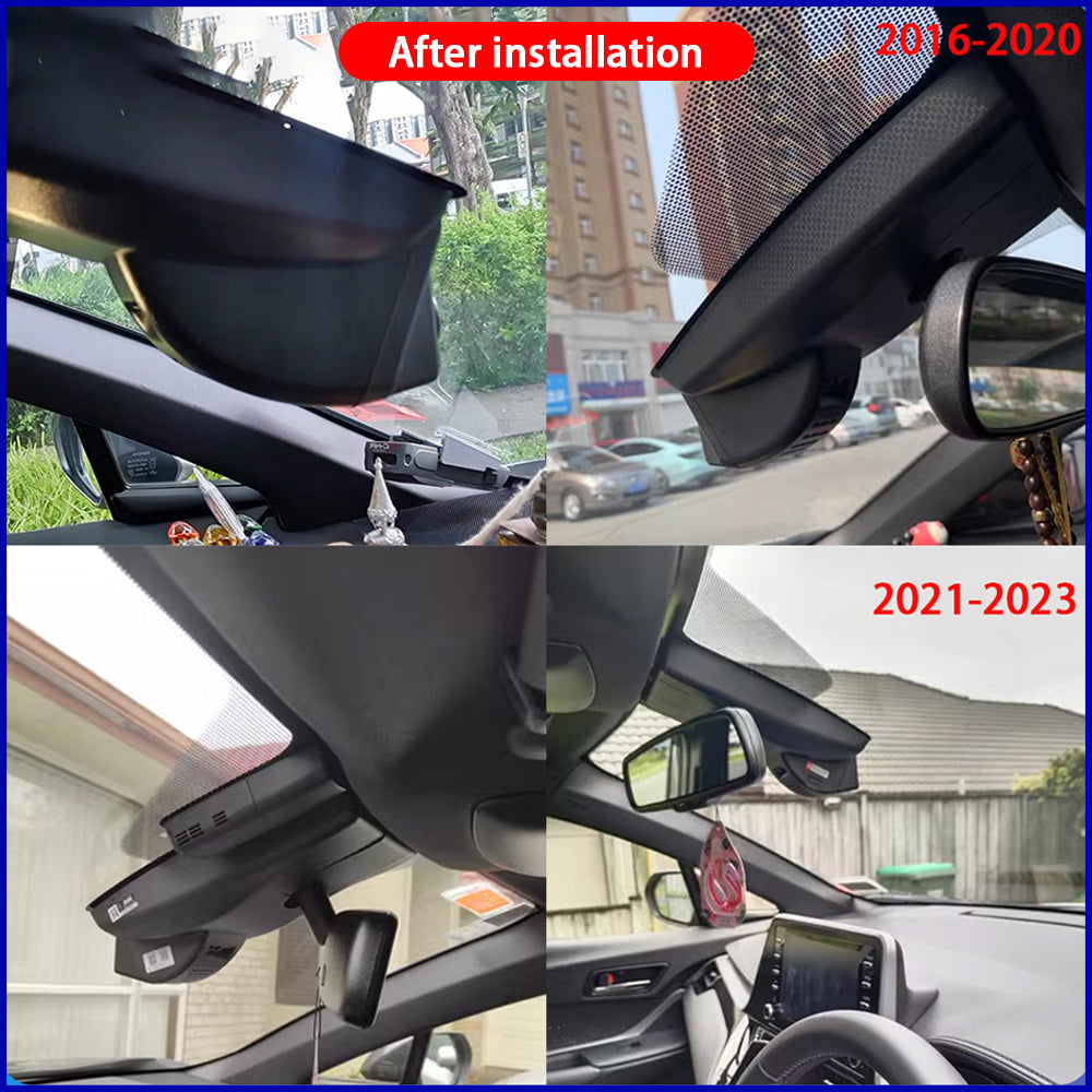 for Toyota CHR C-HR C HR 2016 2017 2018 2019 2020 2021 2022 2023 4K Dash Cam Wifi Camera Video Recorder