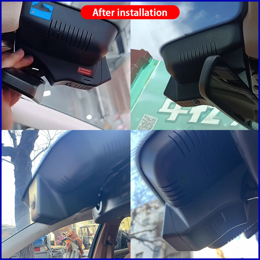 for Hongqi H9 2020 2021 2022 2023 2024 2025 HUD 4K Dash Cam Wifi Camera Video Recorder