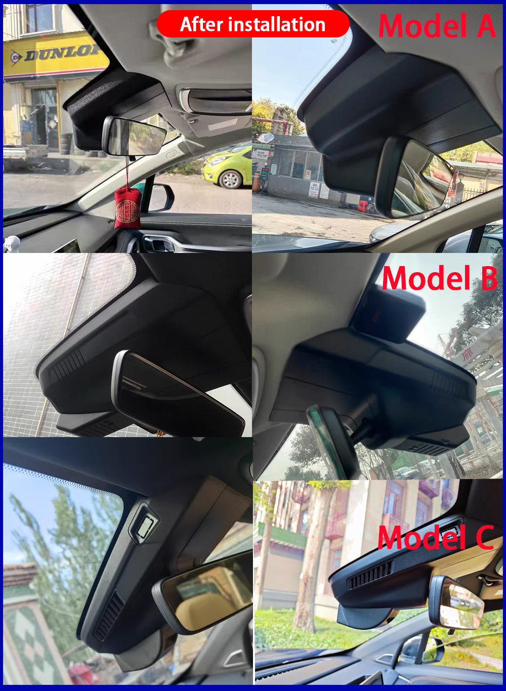 for Geely Okavango Haoyue L Proton X90 Livan 9 Aletra RL9 4K Dash Cam Wifi Camera Video Recorder