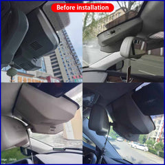 for Hongqi HS7 I 2019 2020 2021 2022 2023 HUD 4K Dash Cam Wifi Camera Video Recorder