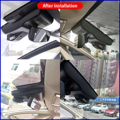 for Toyota Alphard Vellfire AH40 2023 2024 2025 4K Dash Cam Wifi Camera Video Recorder