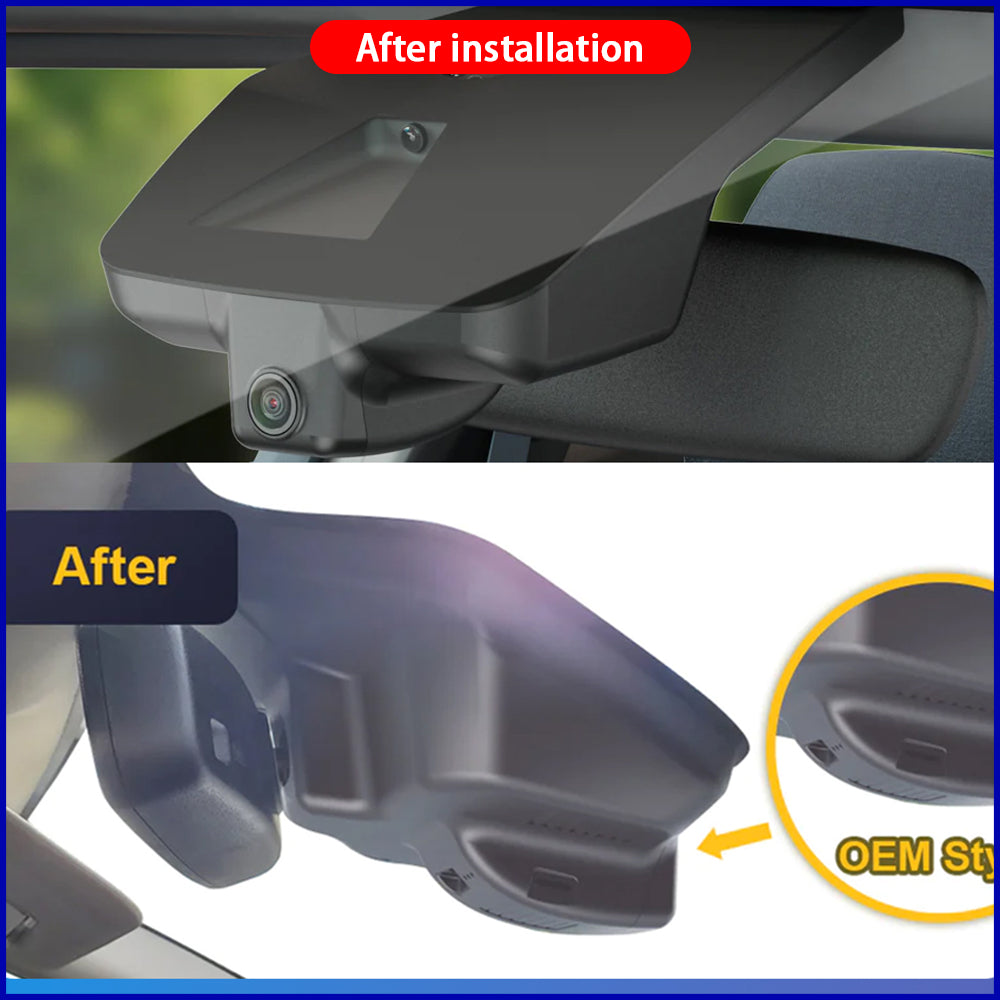 for Ford Ranger 2019 2020 2021 2022 2023 4th Gen 4K Dash Cam Wifi Camera Video Recorder