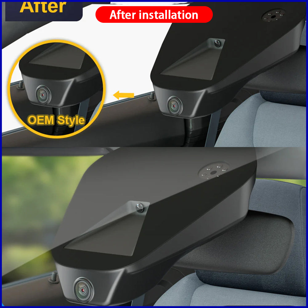 for Ford Ranger Europe Puma 2019-2025 4K Dash Cam Wifi Camera Video Recorder