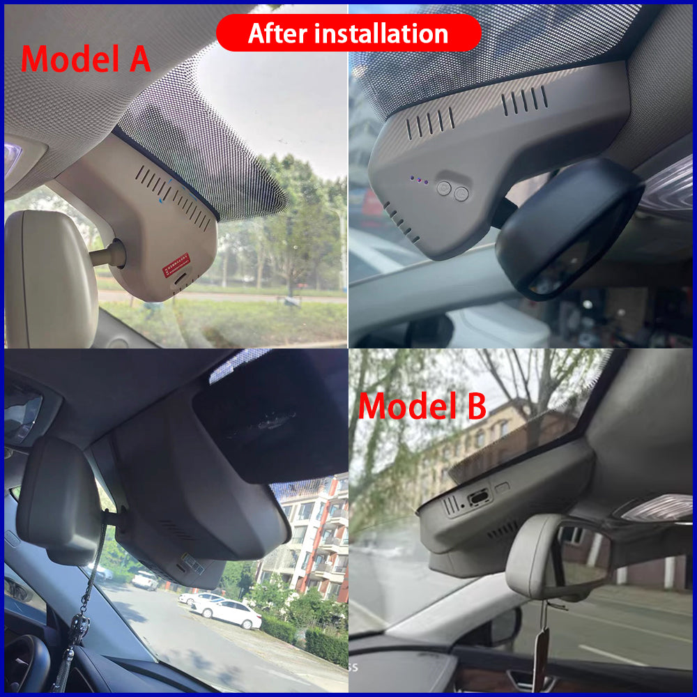 for Hongqi E-HS3 E HS3 2018 2019 2020 2021 2022 2023 4K Dash Cam Wifi Camera Video Recorder