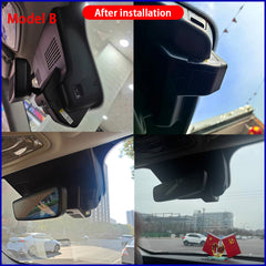 for Hongqi HS5 Facelift 2023 2024 2025 4K Dash Cam Wifi Camera Video Recorder