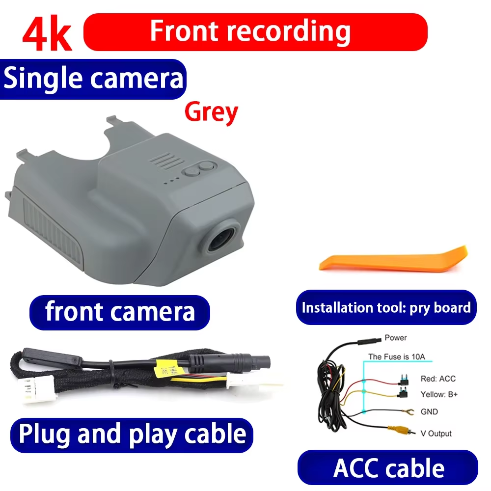 for Mercedes Benz ML M GL R Class W164 X164 W251 Grand Sports Tourer 4K Dash Cam Wifi Camera Video Recorder