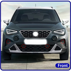 for SEAT Ateca Arona Tarraco Ibiza Mk5 Leon Mk3 OEM Car Parking Sensor Kit Buzzer Alarm Reverse Radar Detector System