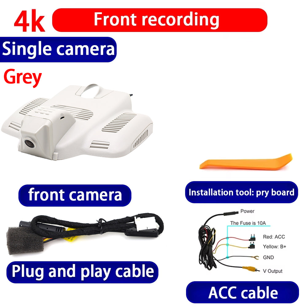 for Mercedes Benz MB C E Class W213 S213 C238 W205 S205 C205 4K Dash Cam Wifi Camera Video Recorder