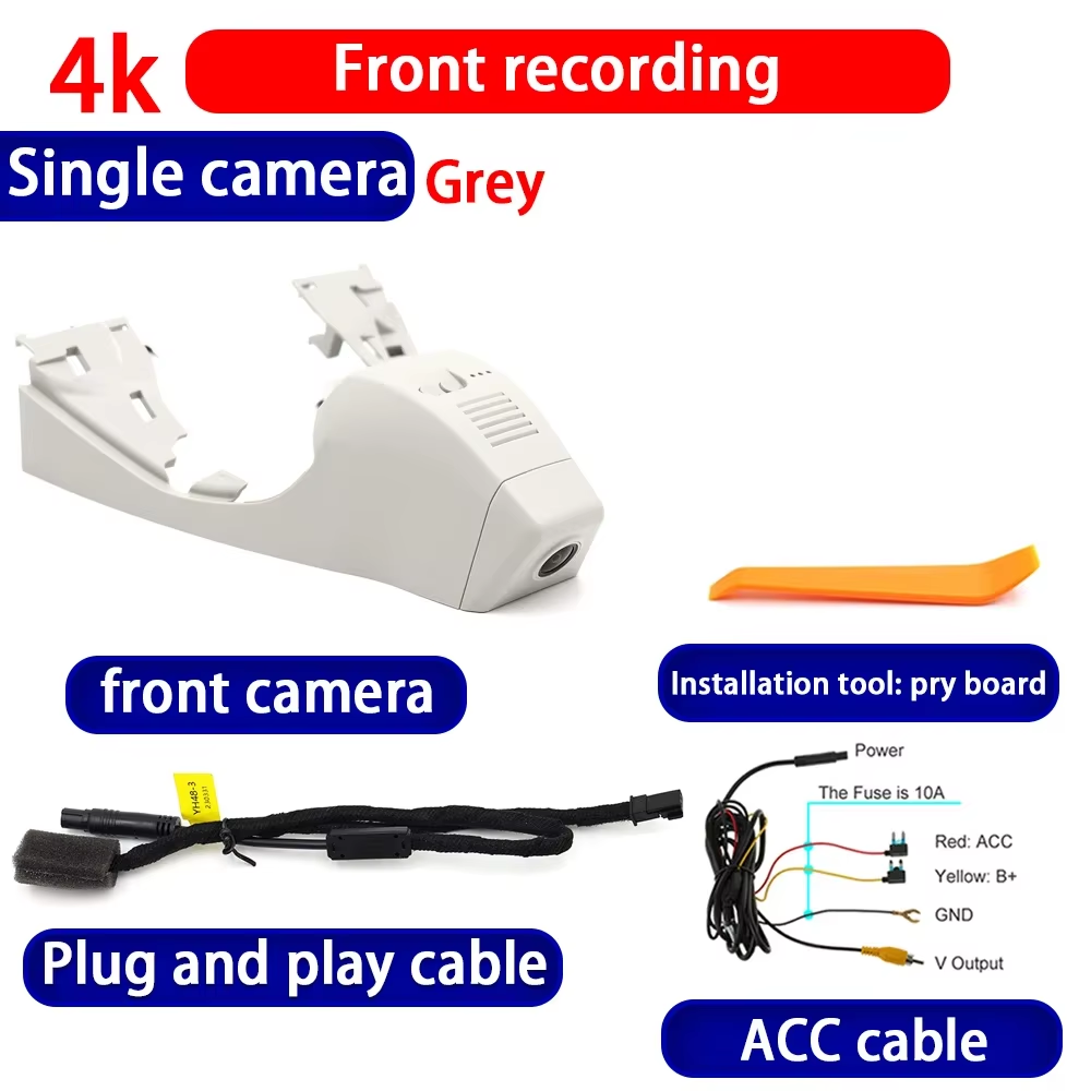 for Volkswagen VW Jetta Vento A7 2019-2025 4K Dash Cam Wifi Camera Video Recorder