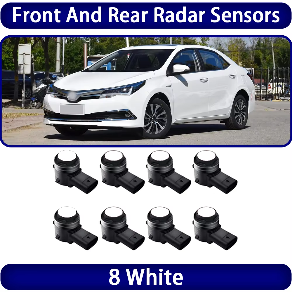 for Toyota Corolla Hybrid E170 E180 2014-2018 OEM Car Parking Sensor Kit Buzzer Alarm Reverse Radar Detector System
