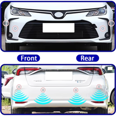 for Toyota Corolla Auris Hybrid E210 2023 2024 2025 OEM Car Parking Sensor Kit Buzzer Alarm Reverse Radar Detector System