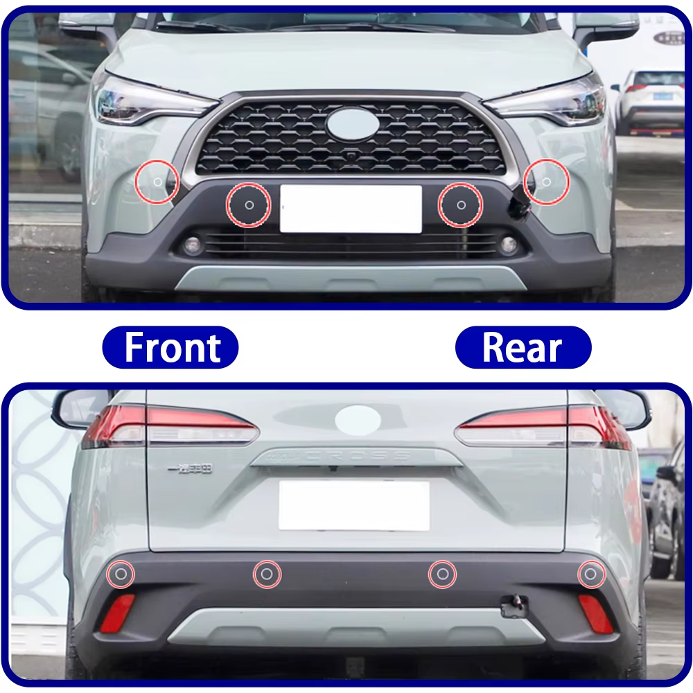 for Toyota Corolla Cross XG10 2023 2024 2025 OEM Car Parking Sensor Kit Buzzer Alarm Reverse Radar Detector System