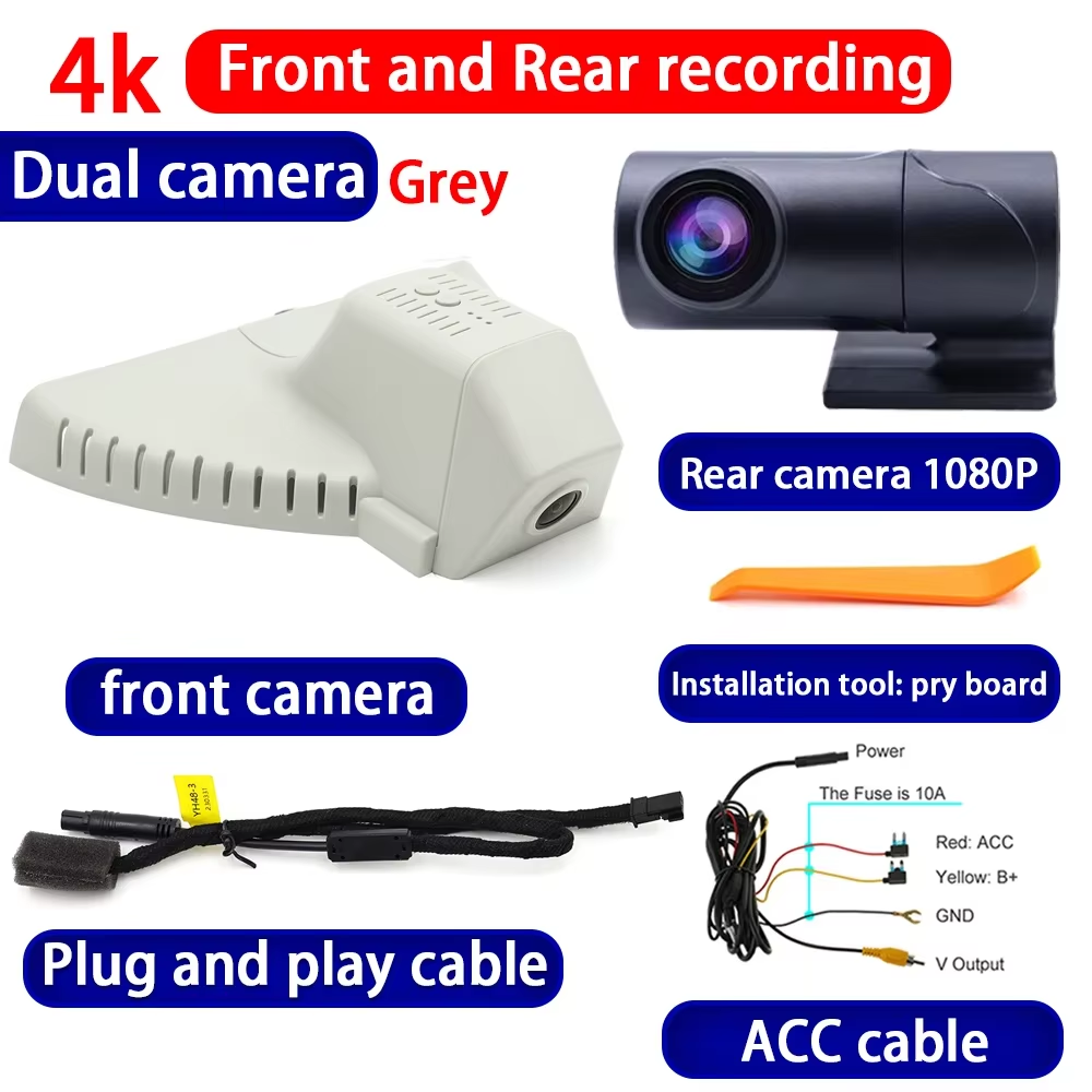 for Skoda Superb B8 3V 2015 2016 2017 2018 2019 2020 4K Dash Cam Wifi Camera Video Recorder