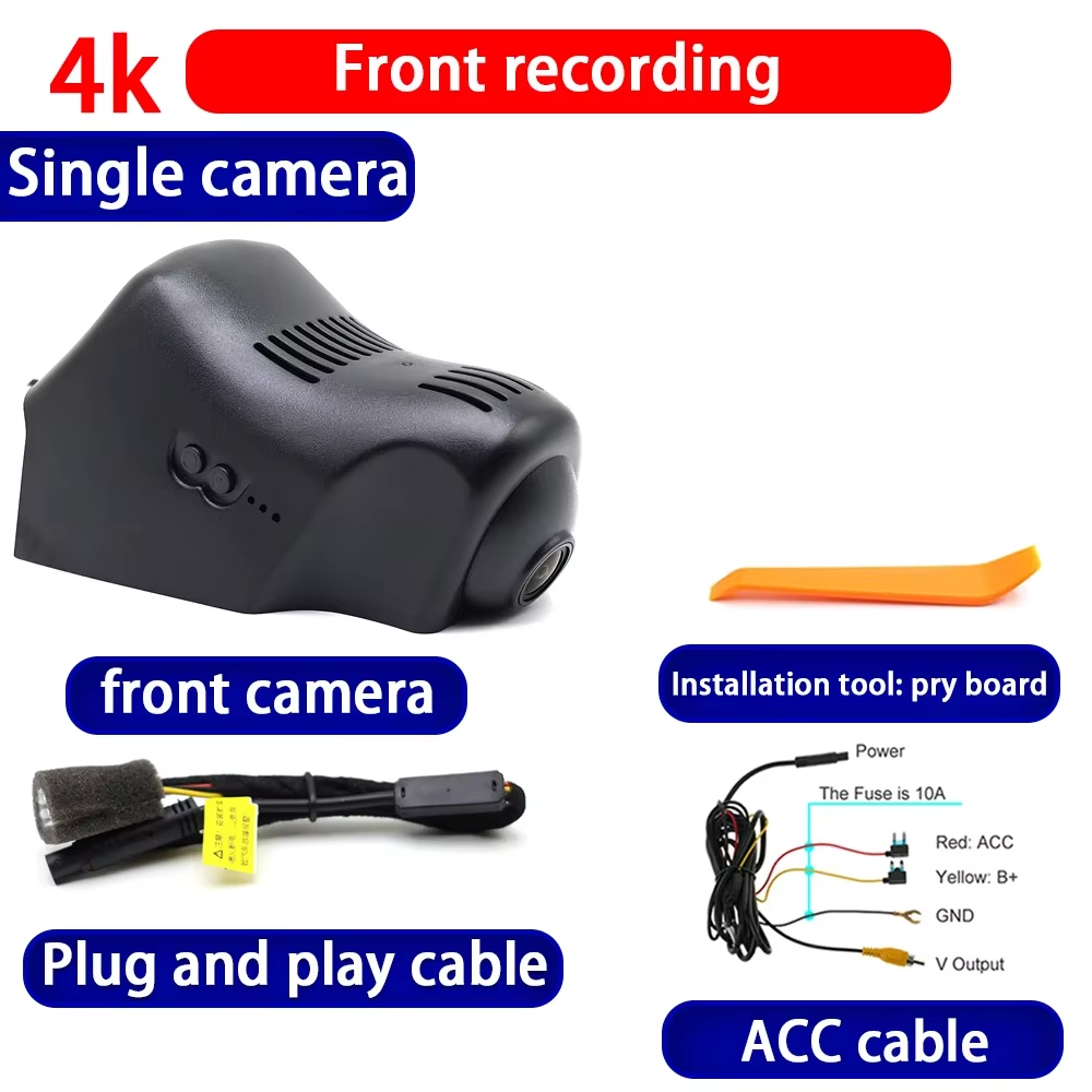 for Land Rover Range Rover Sport Evoque L538 L494 L405 2011-2015 4K Dash Cam Wifi Camera Video Recorder