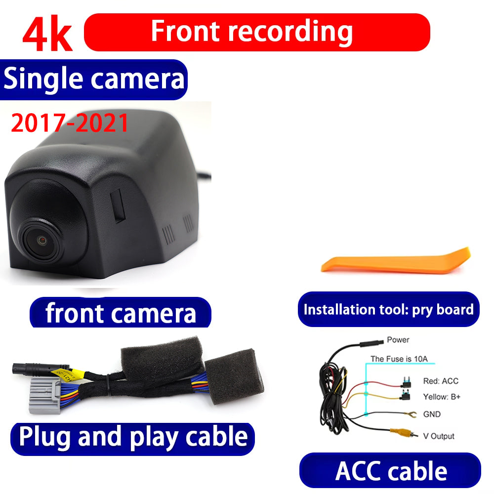 for Jaguar E Pace E-Pace X540 2017-2025 4K Dash Cam Wifi Camera Video Recorder