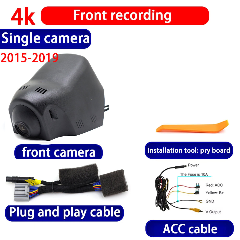 for Land Rover Discovery Sport L550 2015-2025 4K Dash Cam Wifi Camera Video Recorder