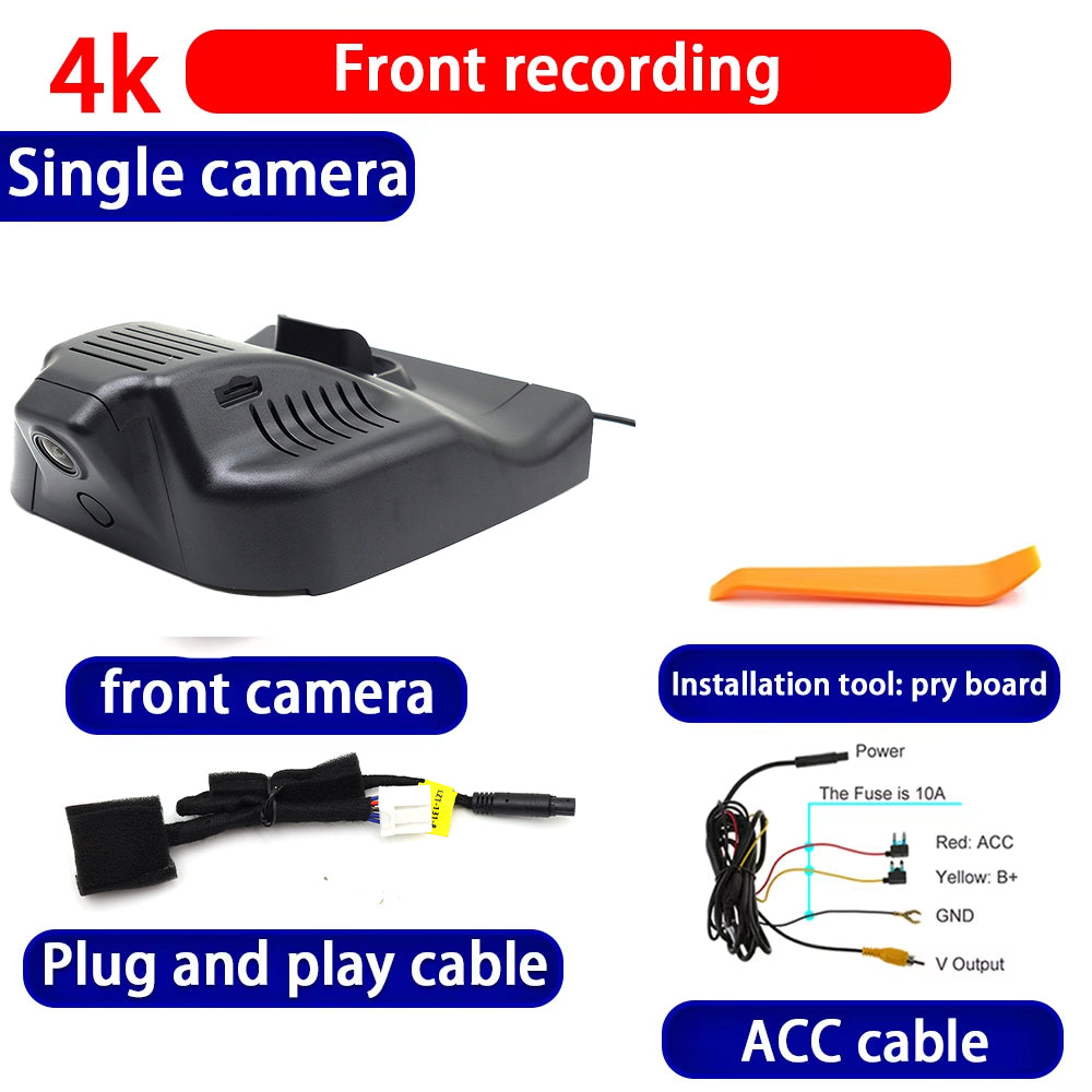 for Honda HR-V HRV Vezel HR V RV e:Ny1 e:N1 eNy1 eN1 e Ny1 N1 2160P 4K Dash Cam Wifi Camera Video Recorder