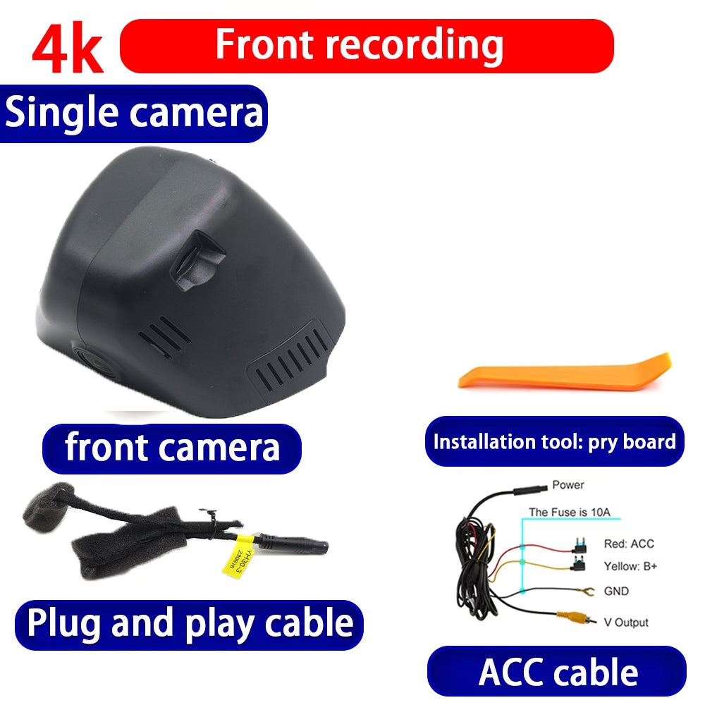 for Honda ZR-V ZRV HR-V HRV HR ZR V RZ 2022-2025 2160P 4K Dash Cam Wifi Camera Video Recorder