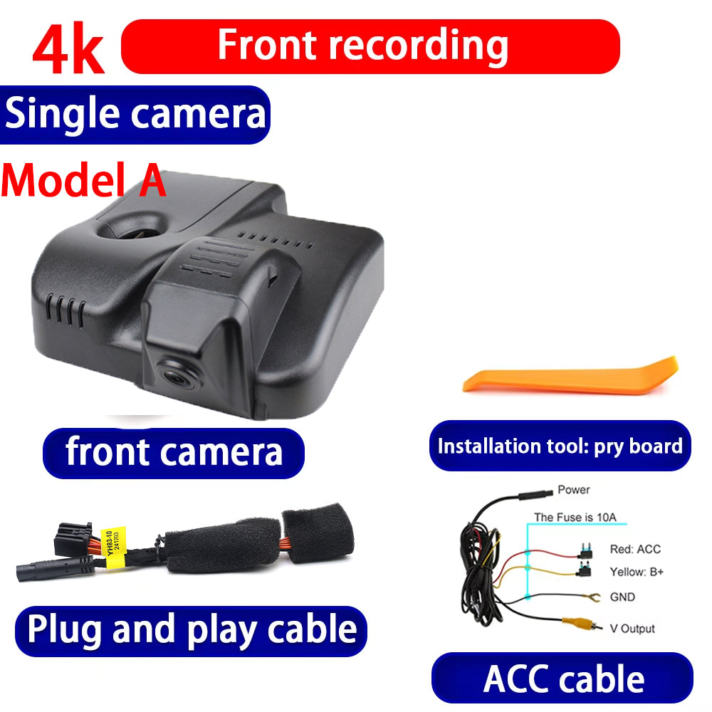 for Buick Envision 2 Mk2 Chevrolet Malibu 4K Dash Cam Wifi Camera Video Recorder