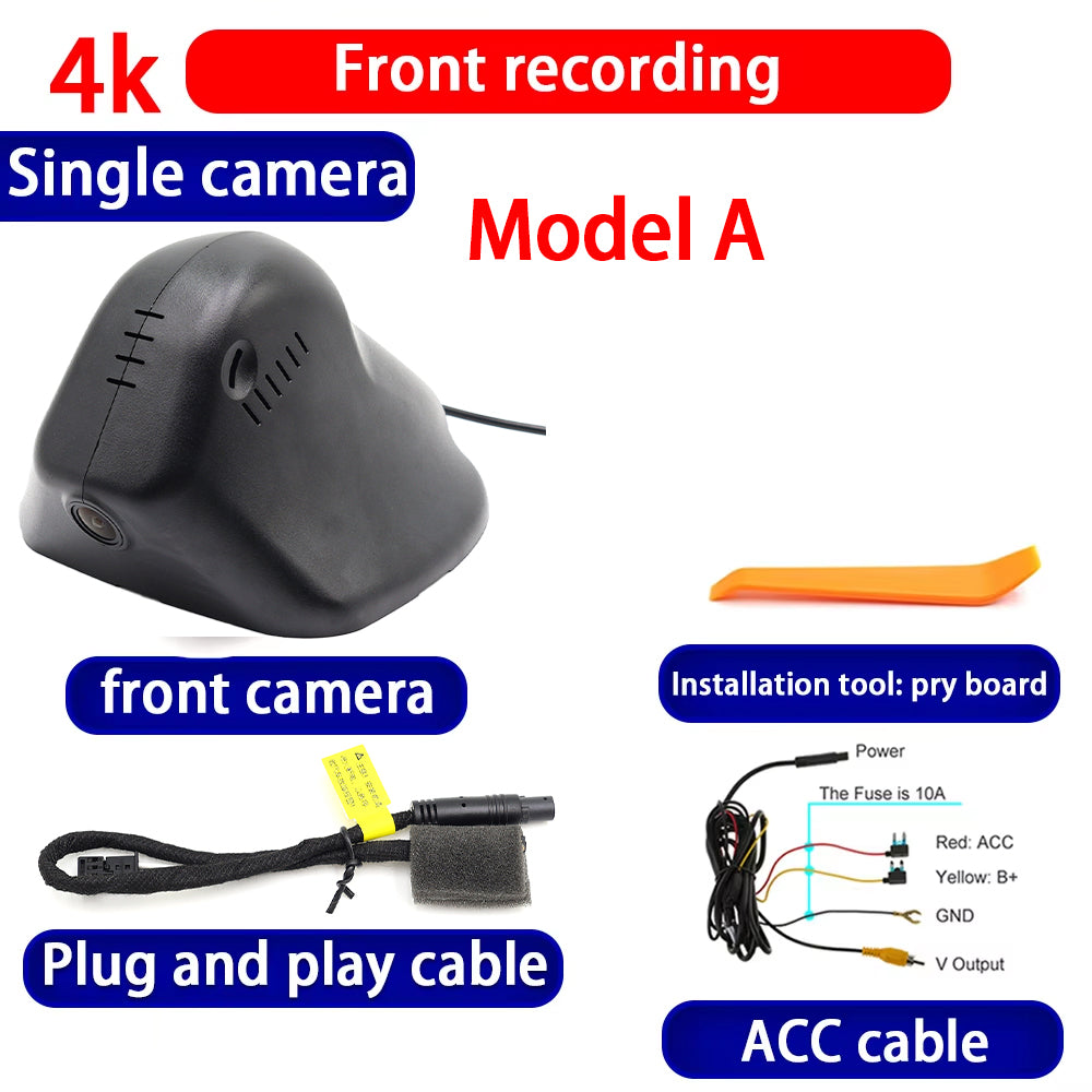 for Jeep Cherokee KL Facelift 2019-2025 4K Dash Cam Wifi Camera Video Recorder
