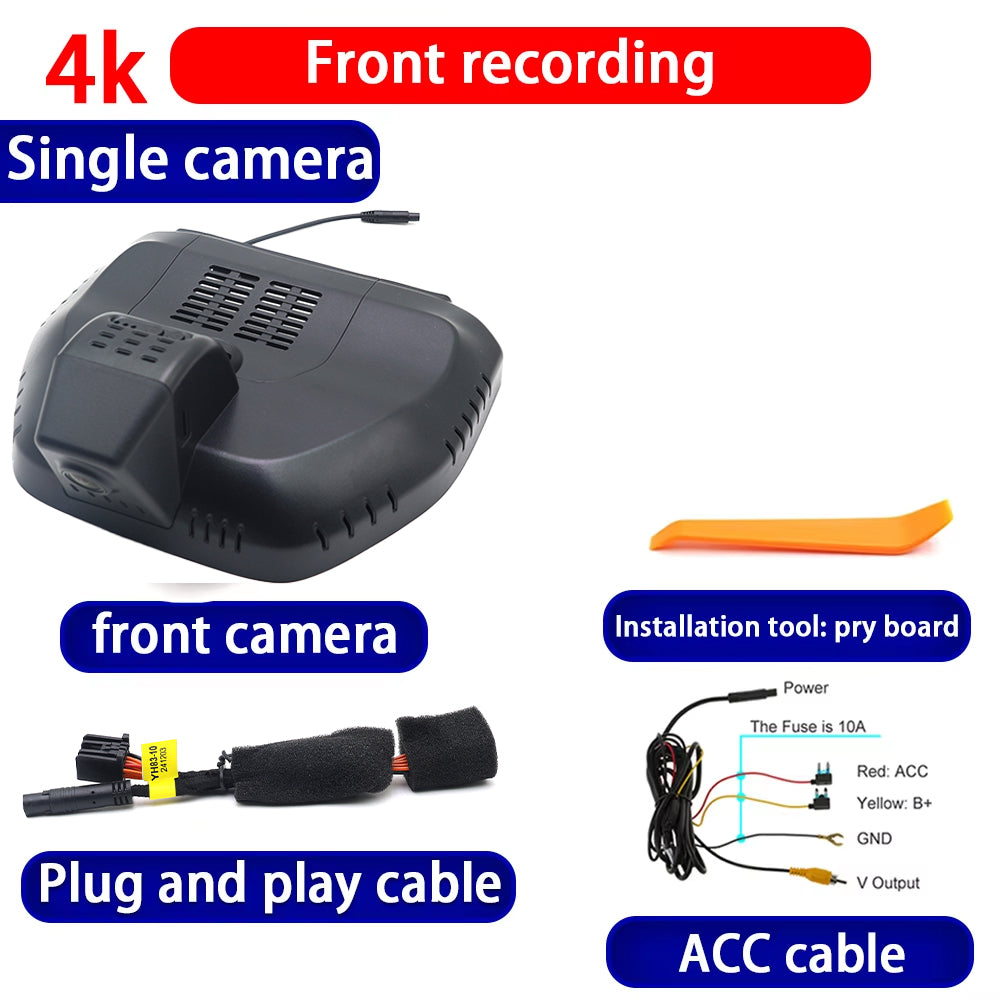 for Buick Envision Facelift 2024 2025 2160P 4K Dash Cam Wifi Camera Video Recorder