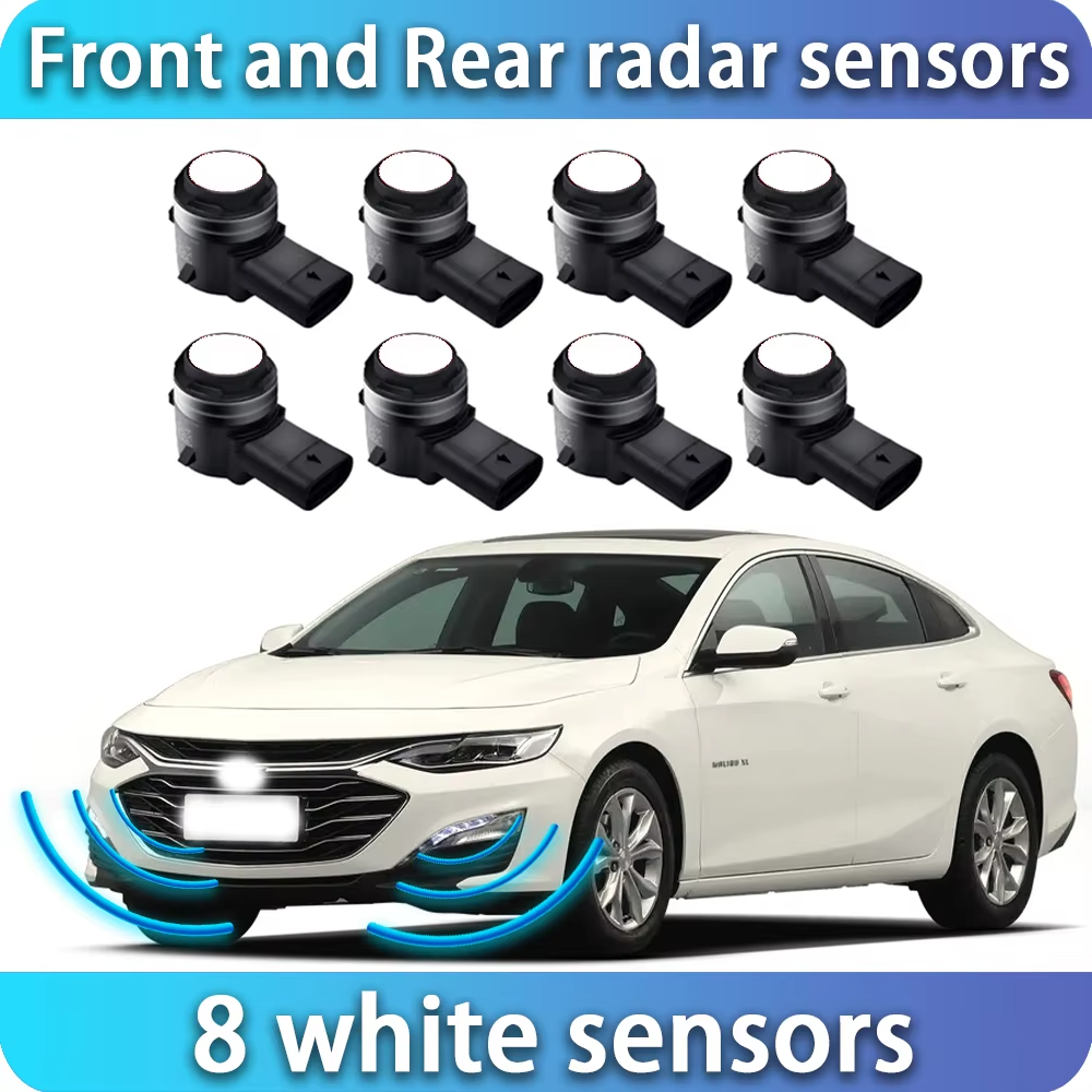 for Chevrolet Malibu 2016-2025 OEM Car Parking Sensor Kit Buzzer Alarm Reverse Radar Detector System