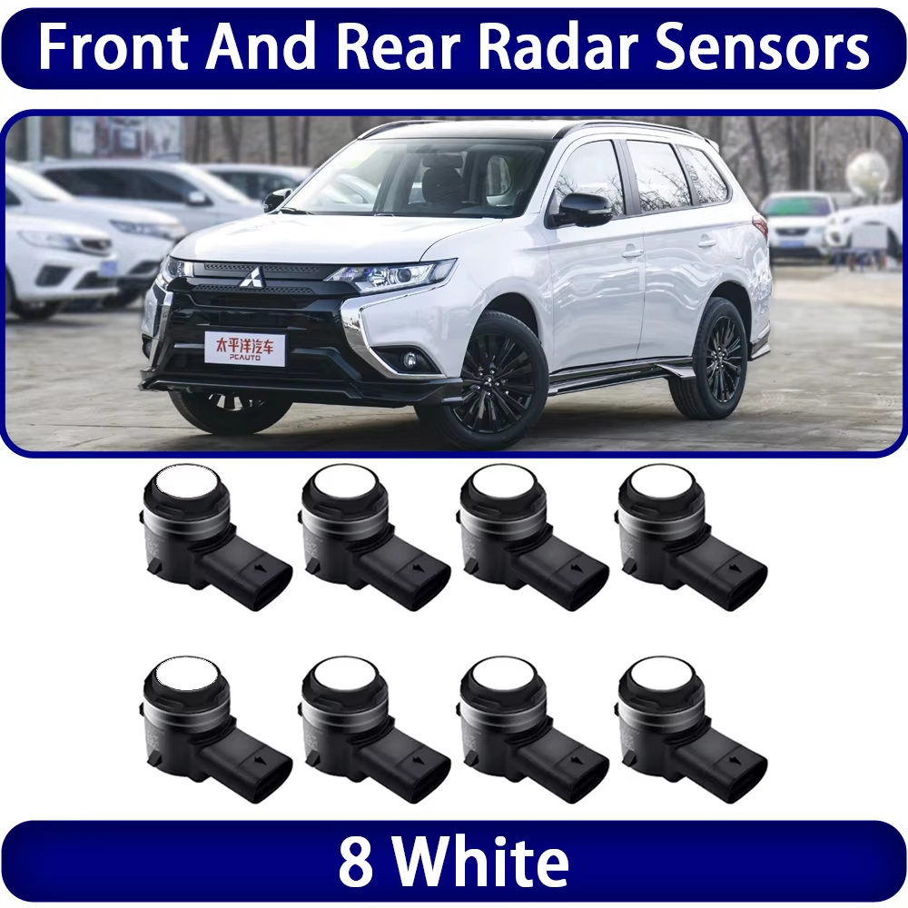 for Mitsubishi Outlander Eclipse Cross GF GG ZJ ZK ZL GK GL YA OEM Car Parking Sensor Kit Buzzer Alarm Reverse Radar Detector System