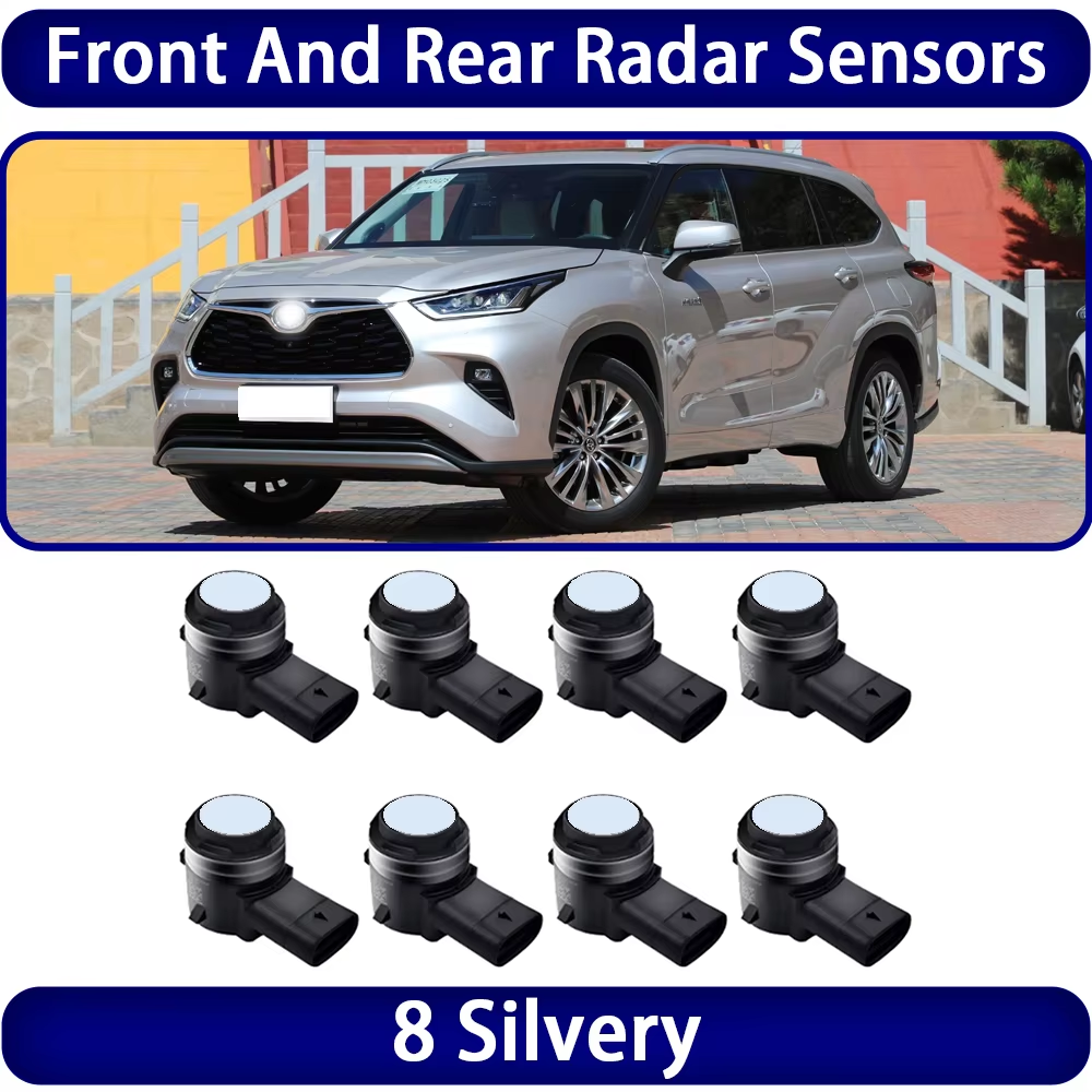 for Toyota Highlander Kluger XU70 2020 2021 2022 2023 2024 2025 OEM Car Parking Sensor Kit Buzzer Alarm Reverse Radar Detector System