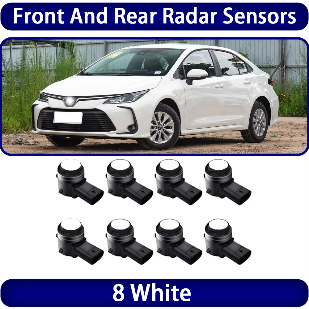 for Toyota Corolla Auris Hybrid E210 2023 2024 2025 OEM Car Parking Sensor Kit Buzzer Alarm Reverse Radar Detector System
