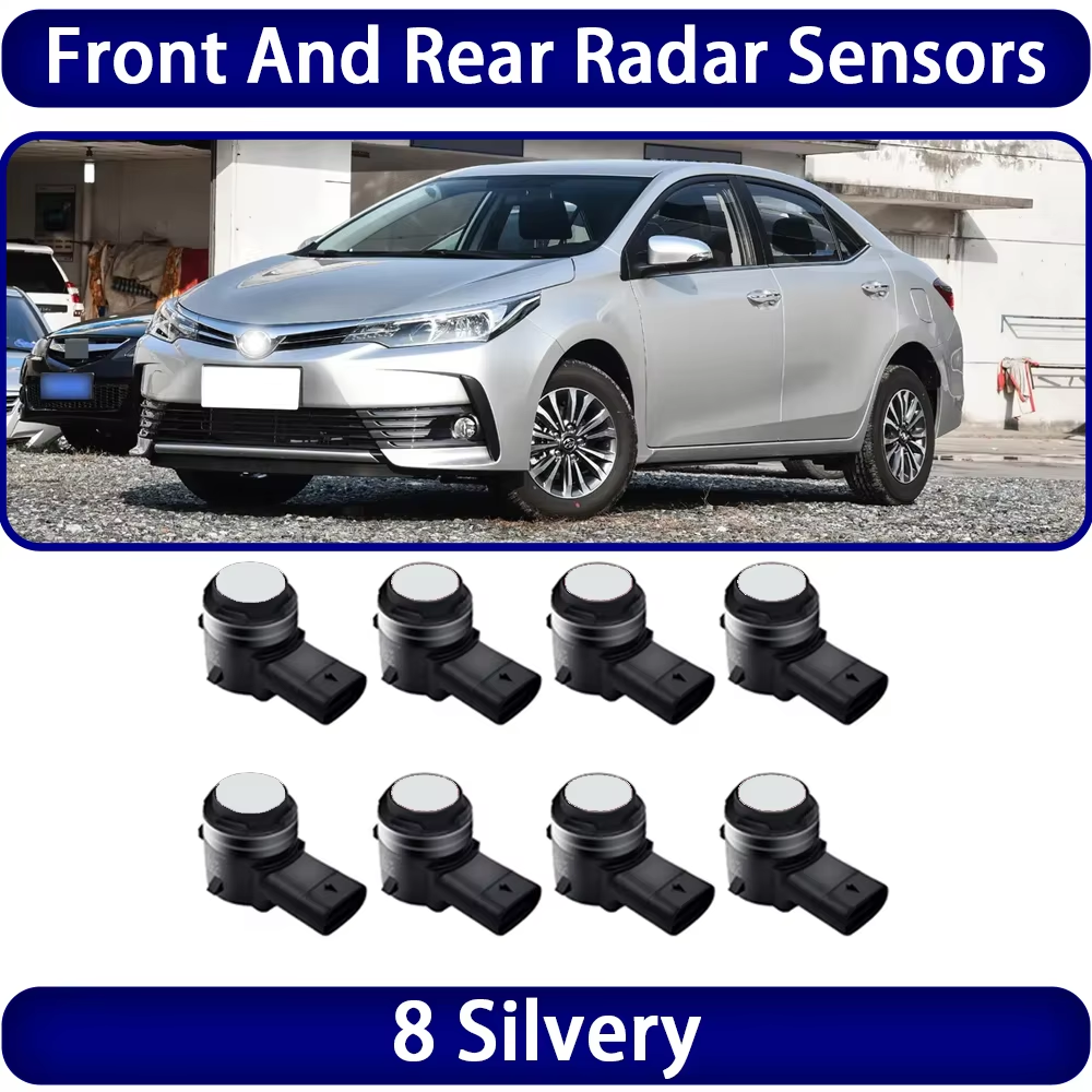 for Toyota Corolla Hybrid E170 E180 2014-2018 OEM Car Parking Sensor Kit Buzzer Alarm Reverse Radar Detector System