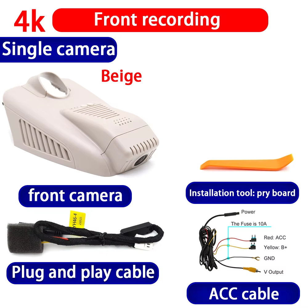 for Mercedes Benz MB E C Class W205 S205 C205 W213 S213 GLC X253 C253 4K Dash Cam Wifi Camera Video Recorder