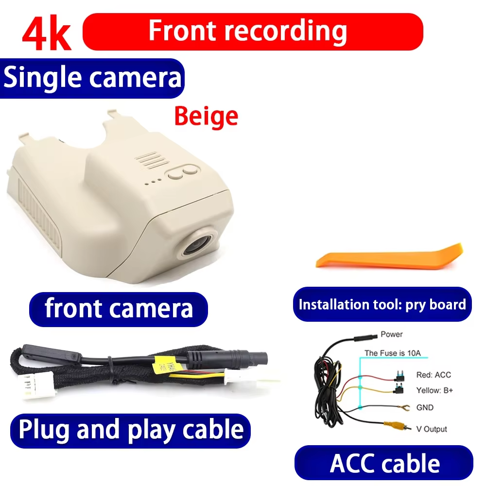 for Mercedes Benz ML M GL R Class W164 X164 W251 Grand Sports Tourer 4K Dash Cam Wifi Camera Video Recorder