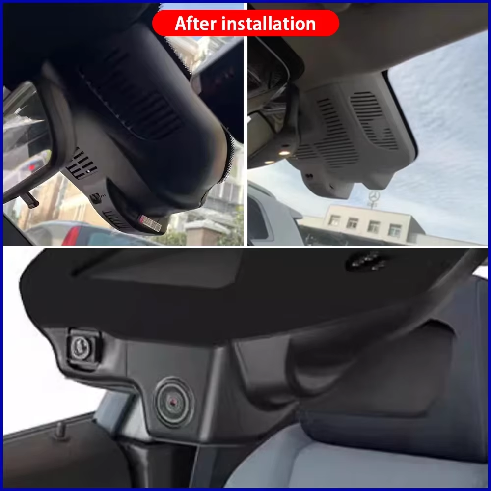 for Mercedes Benz EQS V297 EQS350 EQS450 EQS580 2022-2025 4K Dash Cam Wifi Camera Video Recorder