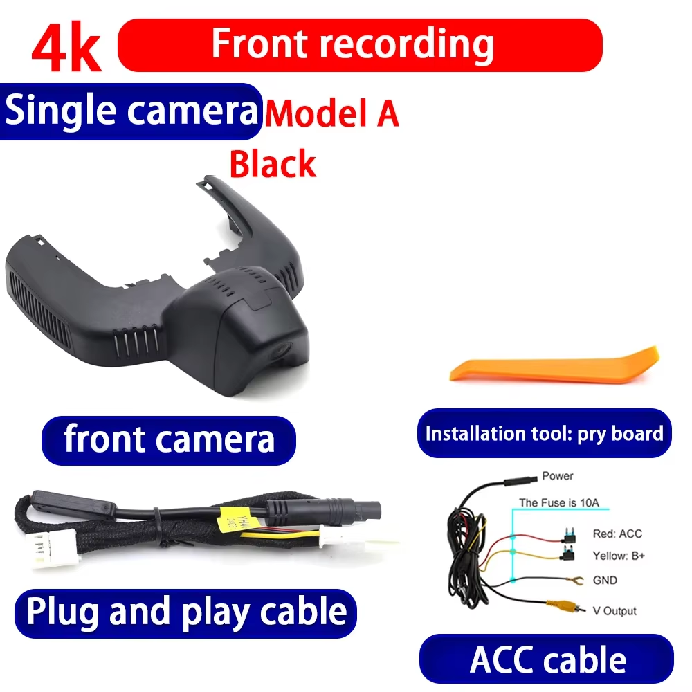 for Mercedes Benz MB GLS X167 GLE W167 V167 2019-2025 4K Dash Cam Wifi Camera Video Recorder