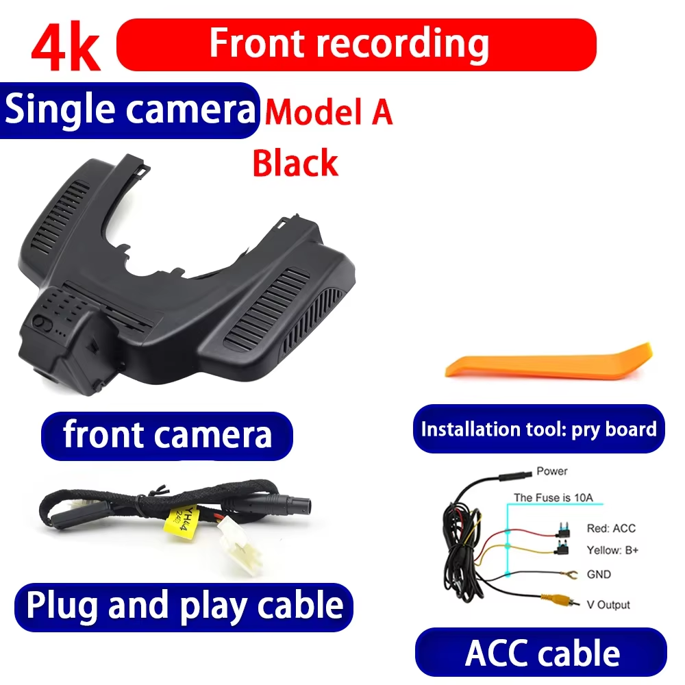 for Mercedes Benz MB GLE W166 GLS X166 2015-2019 4K Dash Cam Wifi Camera Video Recorder
