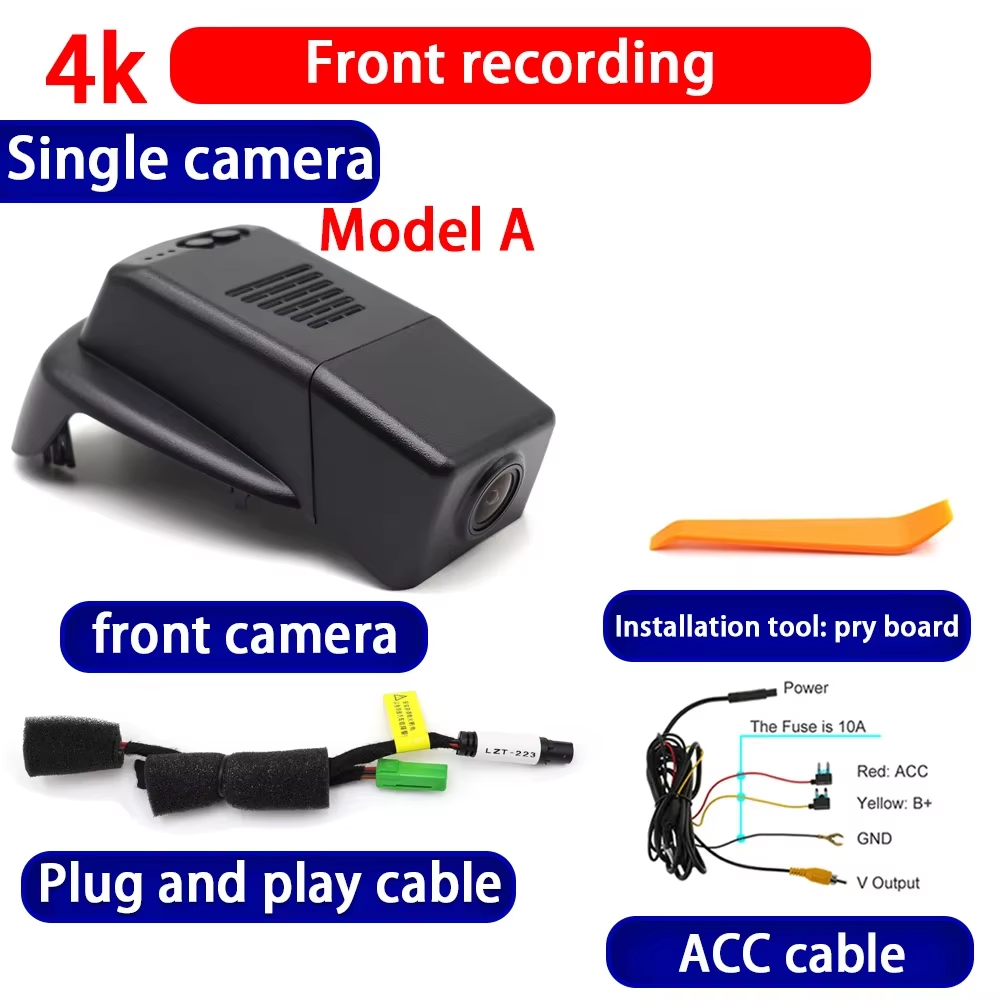 for Volvo S90 V90 XC60 2016-2025 4K Dash Cam Wifi Camera Video Recorder