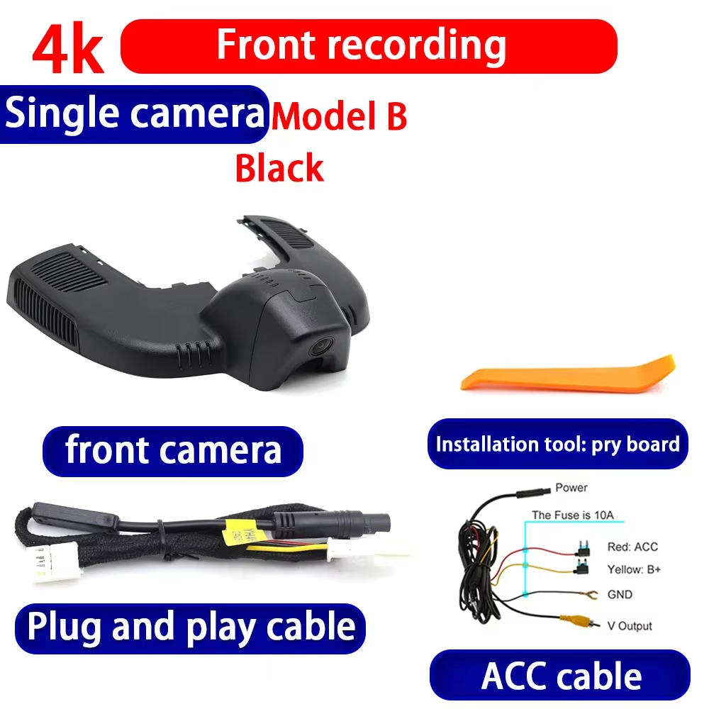 for Mercedes Benz MB GLS X167 GLE W167 V167 2019-2025 4K Dash Cam Wifi Camera Video Recorder