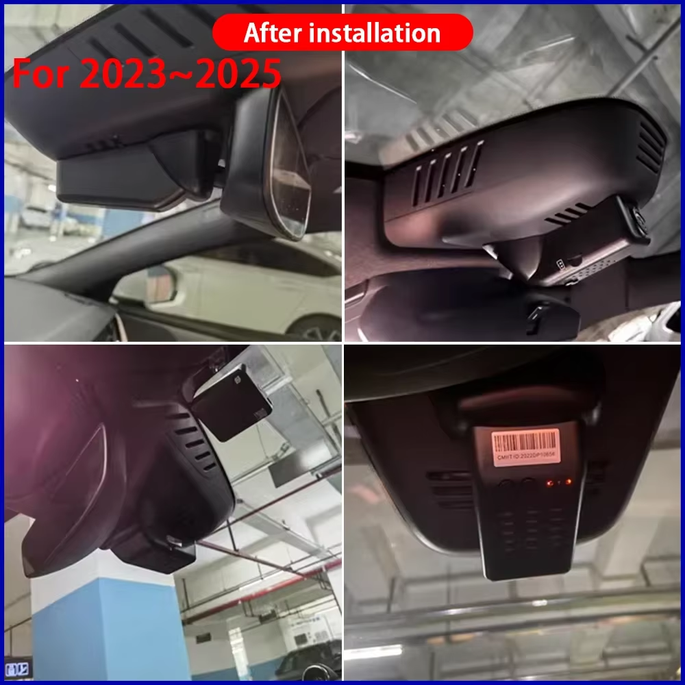 for Volvo S60 V60 2019 2020 2021 2022 2023 2024 2025 4K Dash Cam Wifi Camera Video Recorder