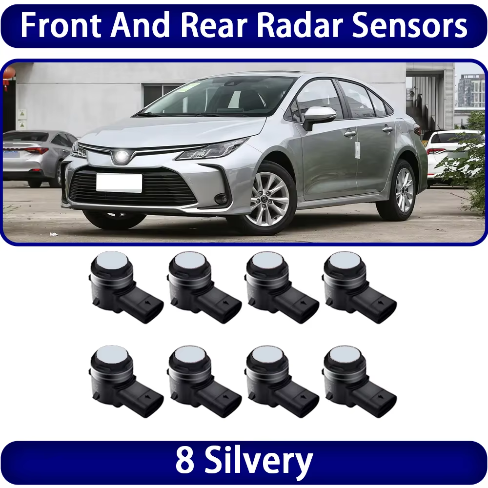 for Toyota Corolla Auris Hybrid E210 2023 2024 2025 OEM Car Parking Sensor Kit Buzzer Alarm Reverse Radar Detector System