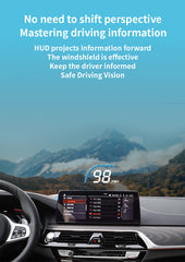 for BMW 7 Series G11 G12 2016-2022 Auto HUD Display Projector Alarm Head Up Display Speedometer