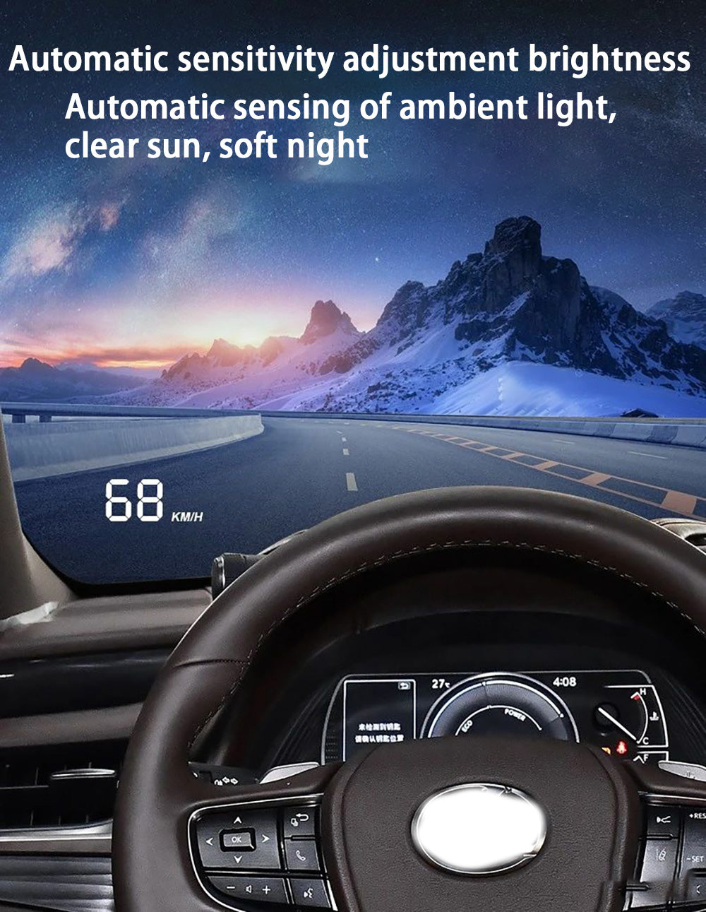 for Lexus ES ES200 ES250 ES300h ES350 XZ10 2019-2025 Auto HUD Display Projector Alarm Head Up Display Speedometer