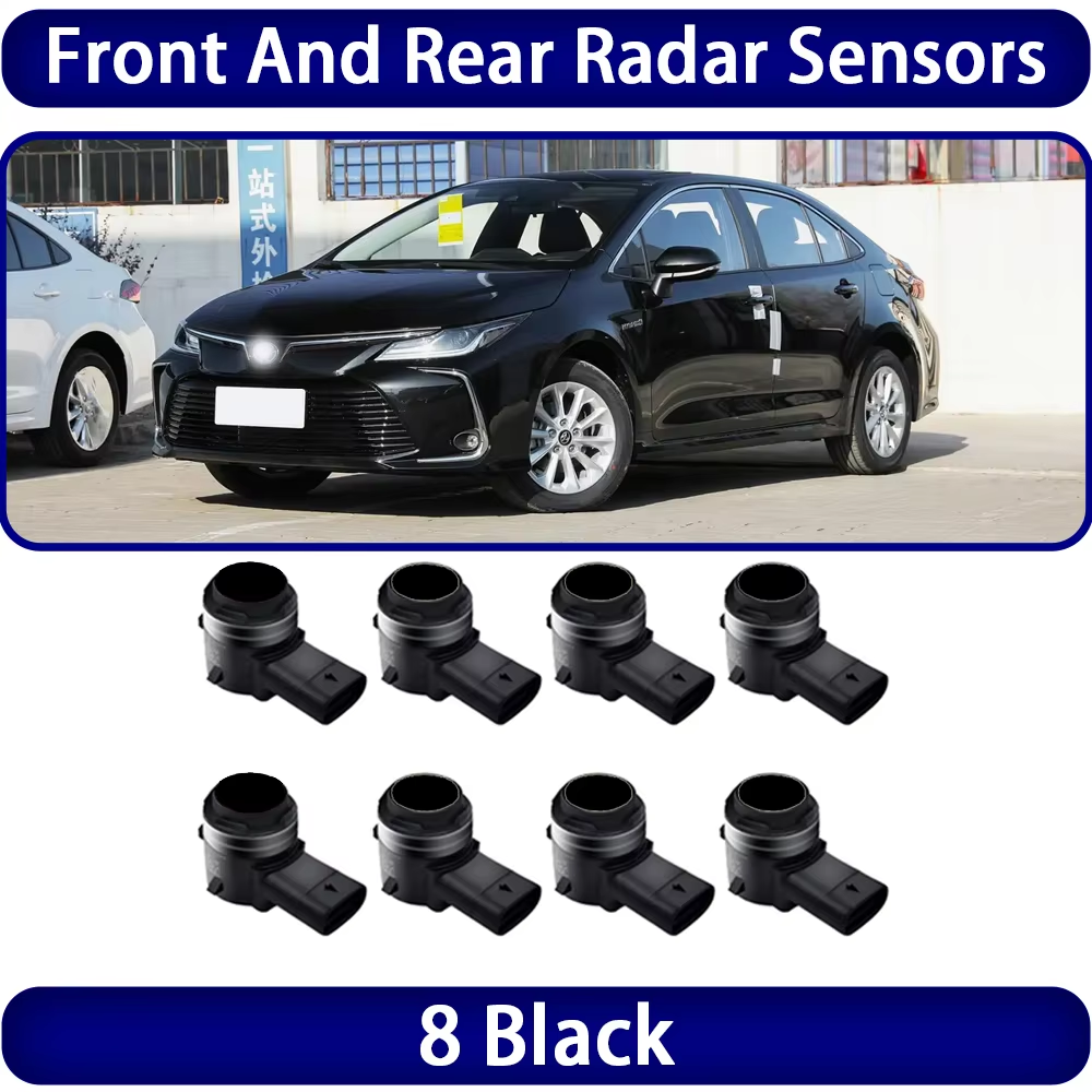 for Toyota Corolla Auris Hybrid E210 2019 2020 2021 2022 OEM Car Parking Sensor Kit Buzzer Alarm Reverse Radar Detector System