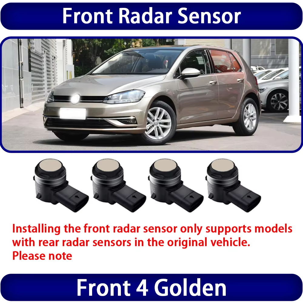 for Volkswagen VW Golf 7 Mk7 Golf7 2012-2020 OEM Car Parking Sensor Kit Buzzer Alarm Reverse Radar Detector System