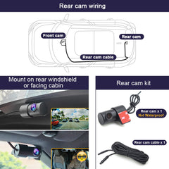 for Lynk & Co 02 2018 2019 2020 2021 2022 2023 4K Dash Cam Wifi Camera Video Recorder