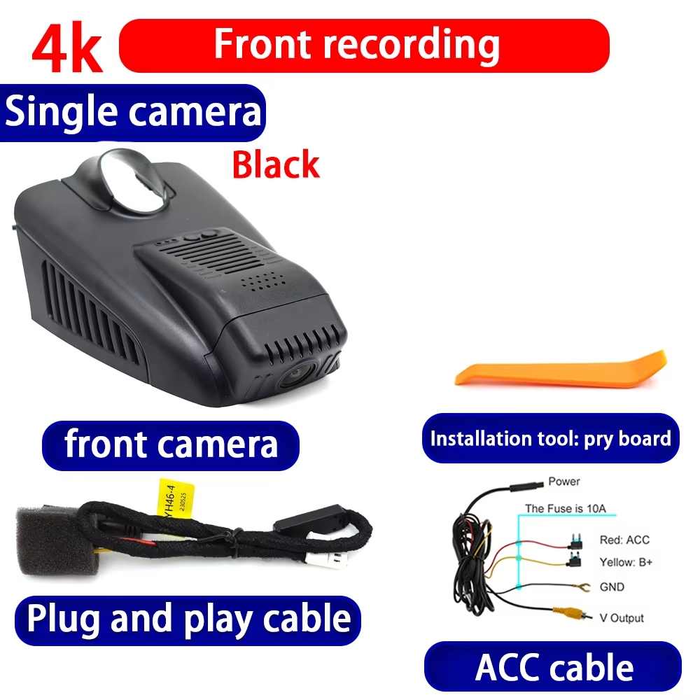for Mercedes Benz MB E C Class W205 S205 C205 W213 S213 GLC X253 C253 4K Dash Cam Wifi Camera Video Recorder