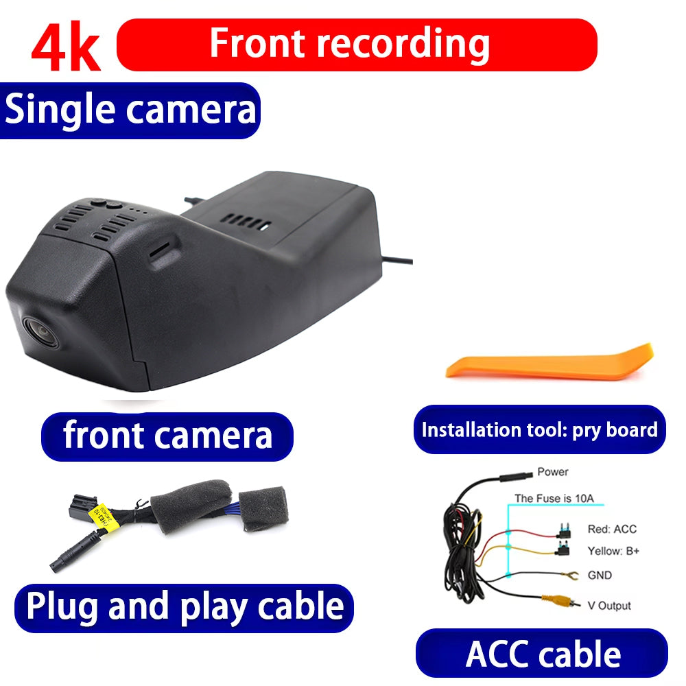 for Chevrolet Holden Equinox Buick Regal Envision 2017-2024 4K Dash Cam Wifi Camera Video Recorder
