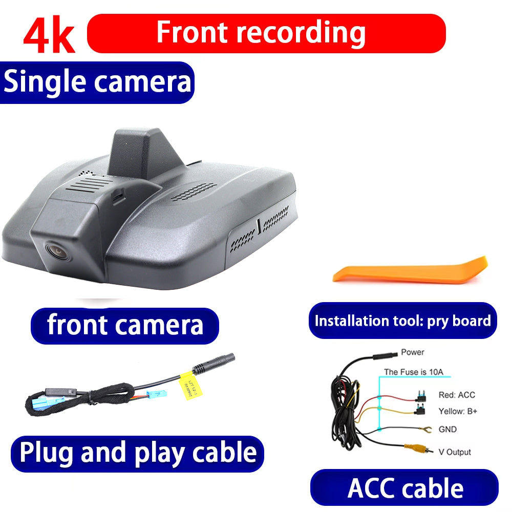 for Ford Territory Equator Sport 2021 2022 2023 2024 20254K Dash Cam Wifi Camera Video Recorder