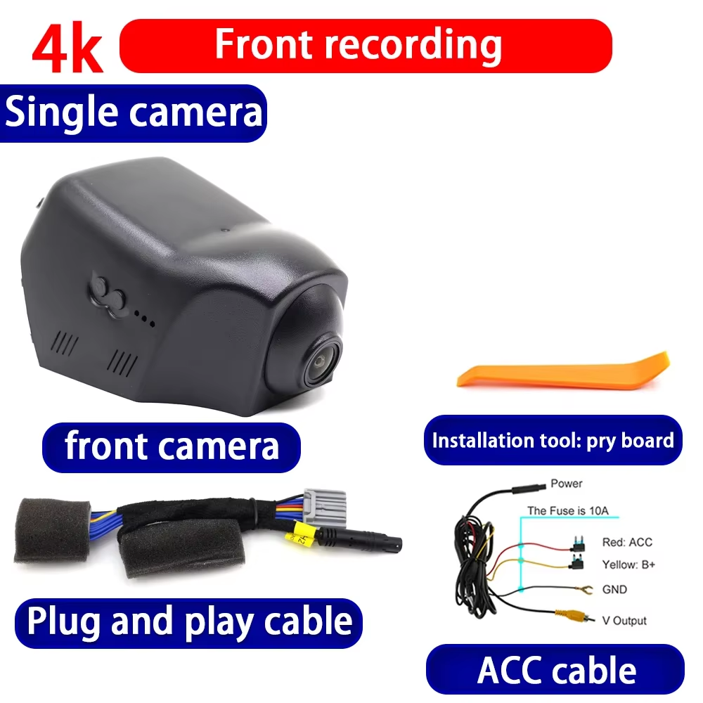 for Land Rover Range Rover Sport L494 L405 Evoque L538 Discovery 5 L462 LR5 4K Dash Cam Wifi Camera Video Recorder