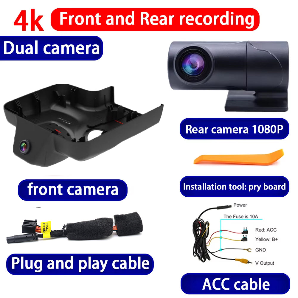 for Buick Encore GX 2020 2021 2022 2023 2024 2025 2160P 4K Dash Cam Wifi Camera Video Recorder